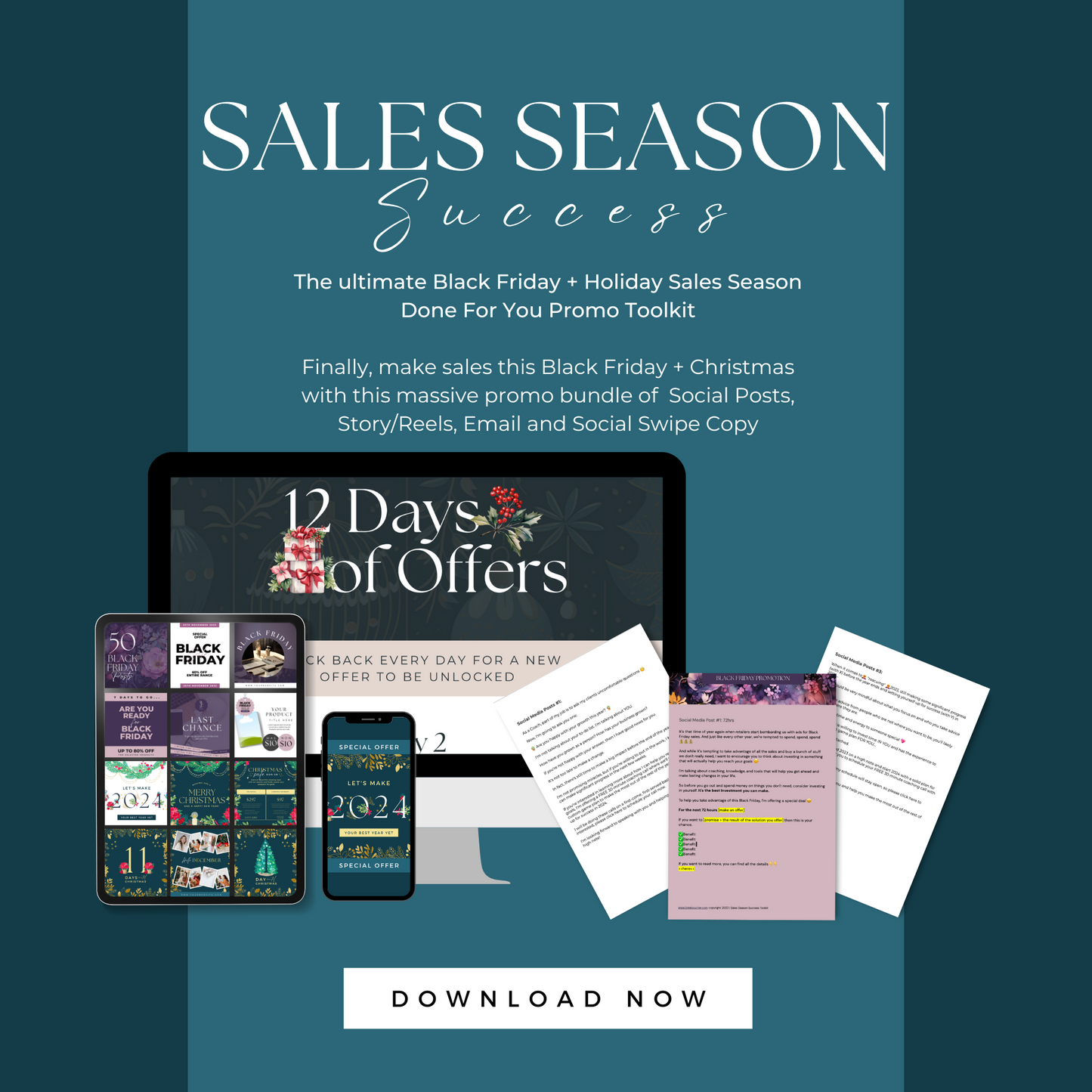 Sales Season Success Promo Toolkit + Workshop